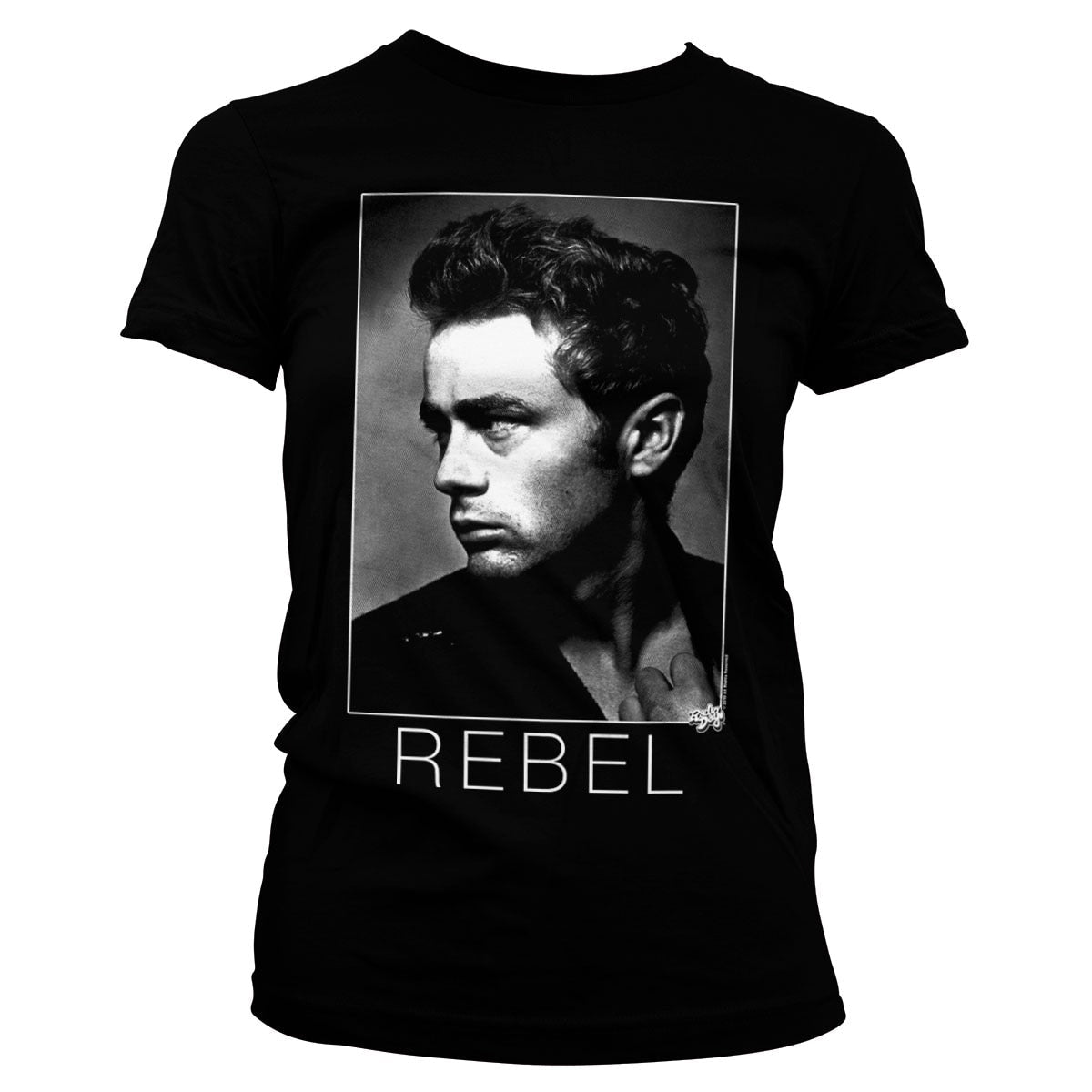 James Dean BW Rebel Girly Tee – T-shirt femme