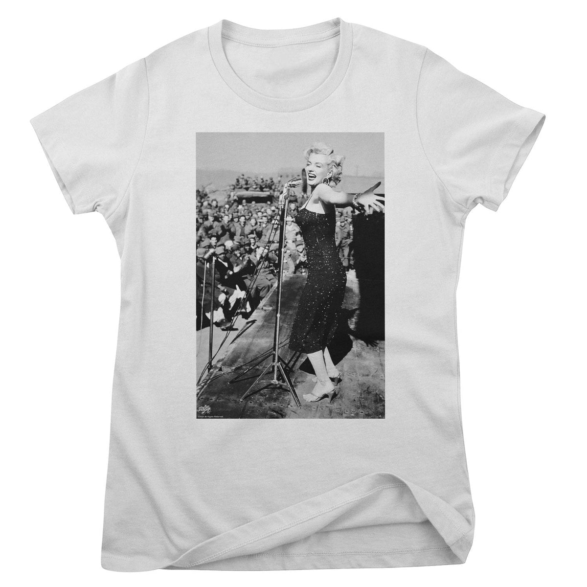 Marilyn Monroe - Crowd Stopper Photo Girly Tee – T-shirt femme