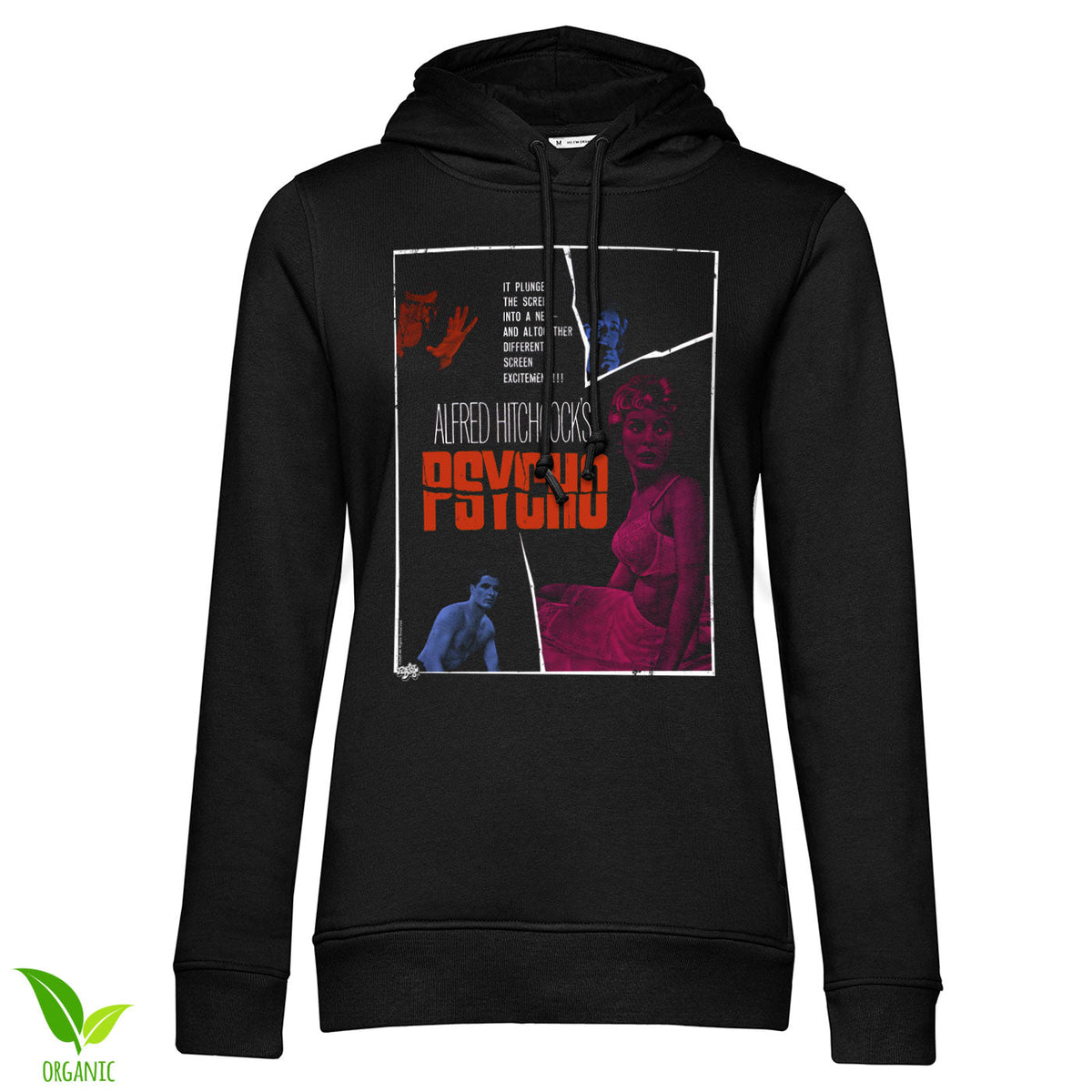 Alfred Hitchcock's PSYCHO Movie Poster Girly Hoodie – Sweat à capuche femme