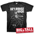 Elvis Presley - Jailhouse Rock Big & Tall T-Shirt – T-shirt grande taille