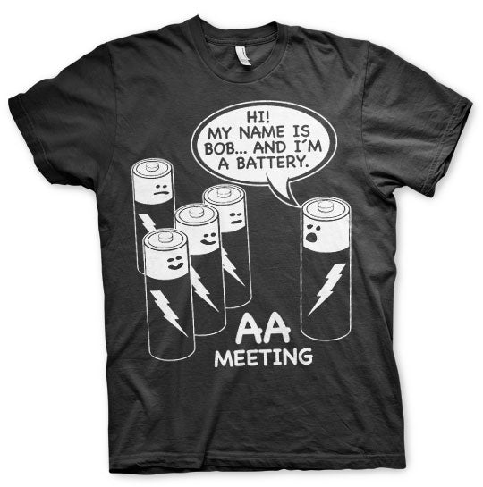 AA Battery Meeting T-Shirt – T-shirt
