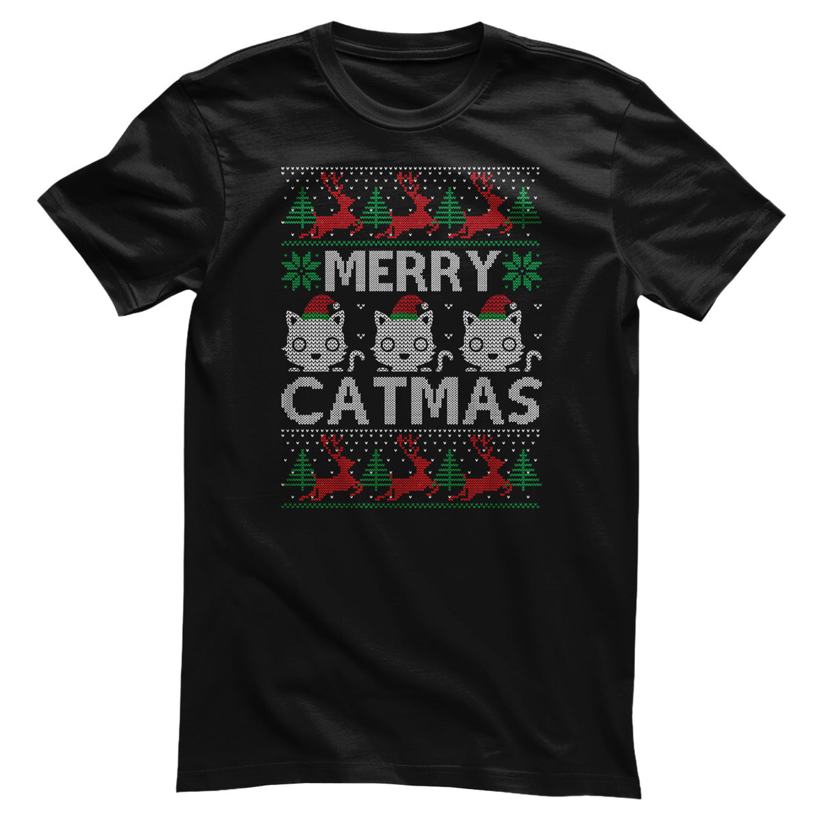 Merry Catmas Tee – T-shirt