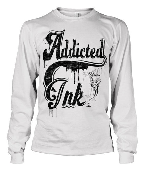 Addicted To Ink Long Sleeve Tee – T-shirt manches longues