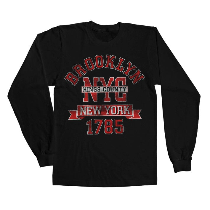 Brooklyn New York Long Sleeve Tee – T-shirt manches longues