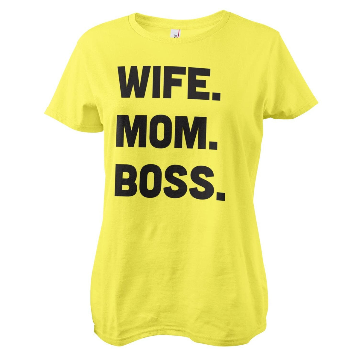 Wife - Mom - Boss Girly Tee – T-shirt femme