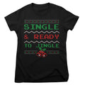 Single & Ready To Jingle Girly Tee – T-shirt femme