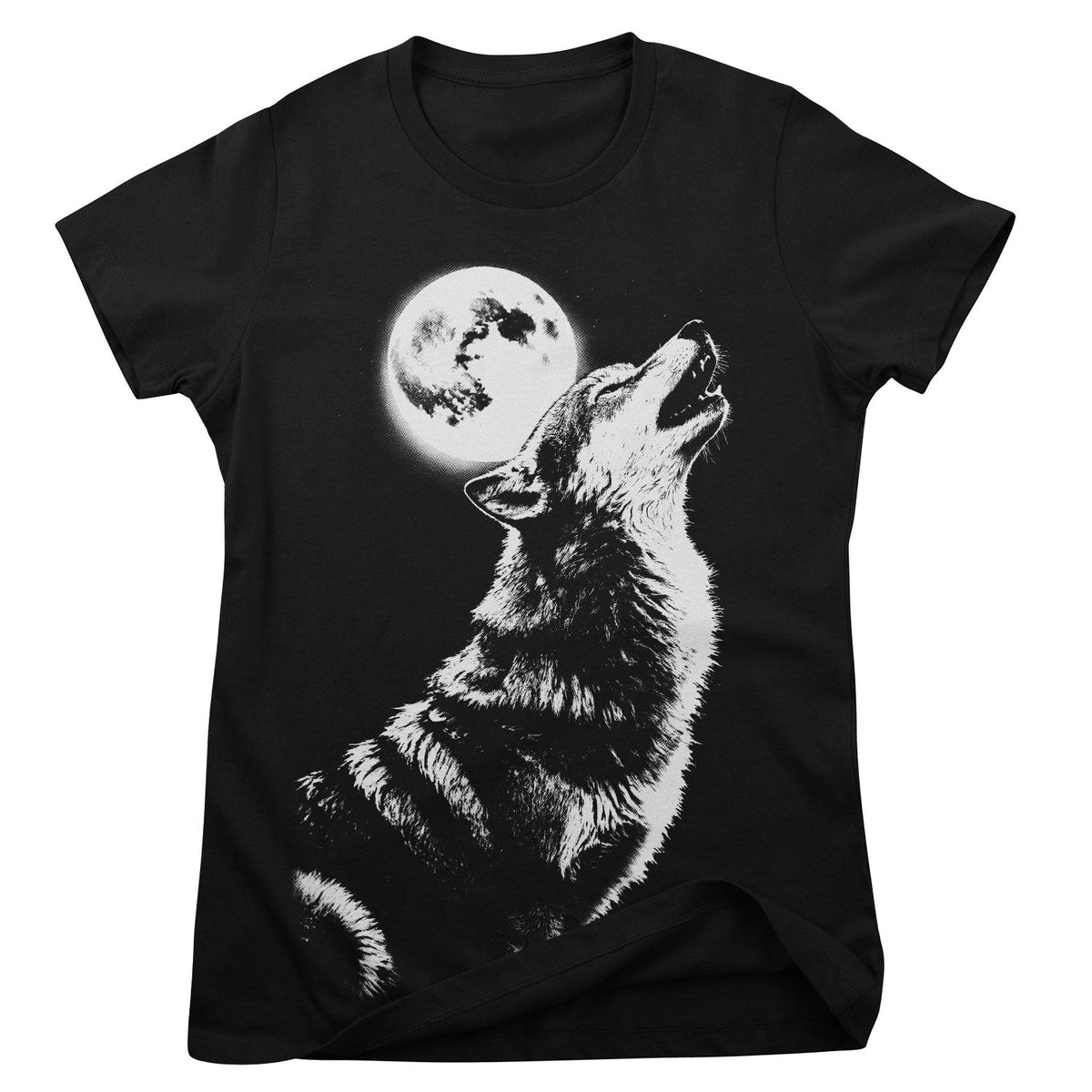 Wolf Howl Girly Tee – T-shirt femme