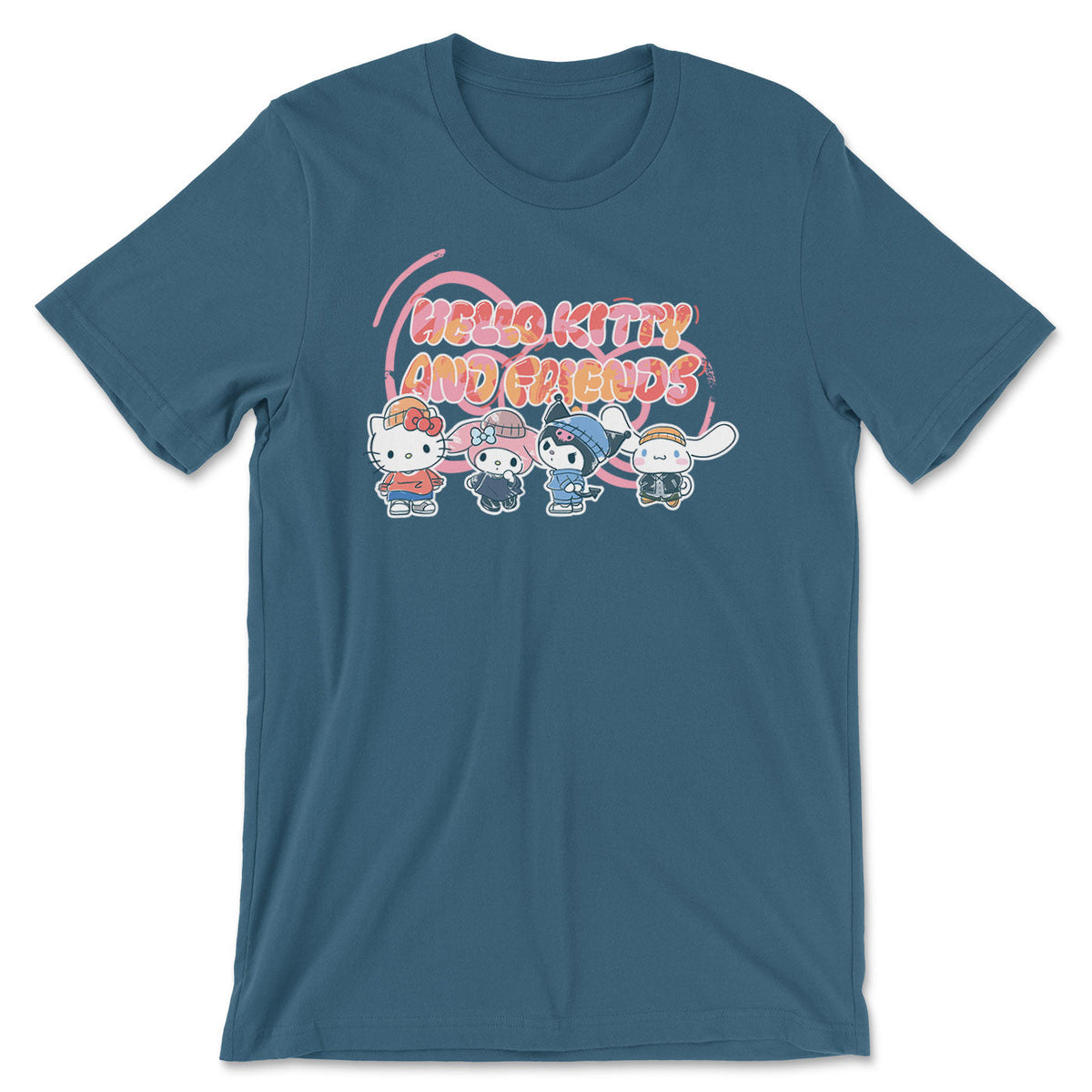 Hello Kitty and Friends Bubbles T-Shirt – T-shirt
