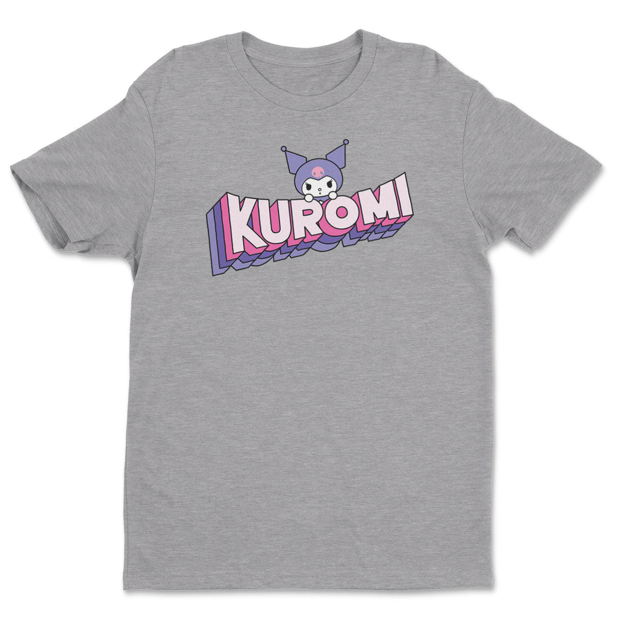Kuromi Retro Pop Logo T-Shirt – T-shirt