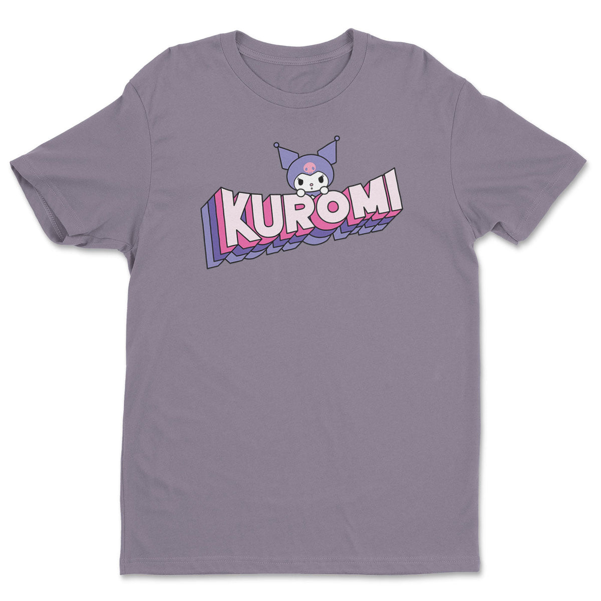 Kuromi Retro Pop Logo T-Shirt – T-shirt