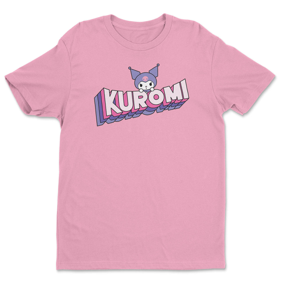 Kuromi Retro Pop Logo T-Shirt – T-shirt