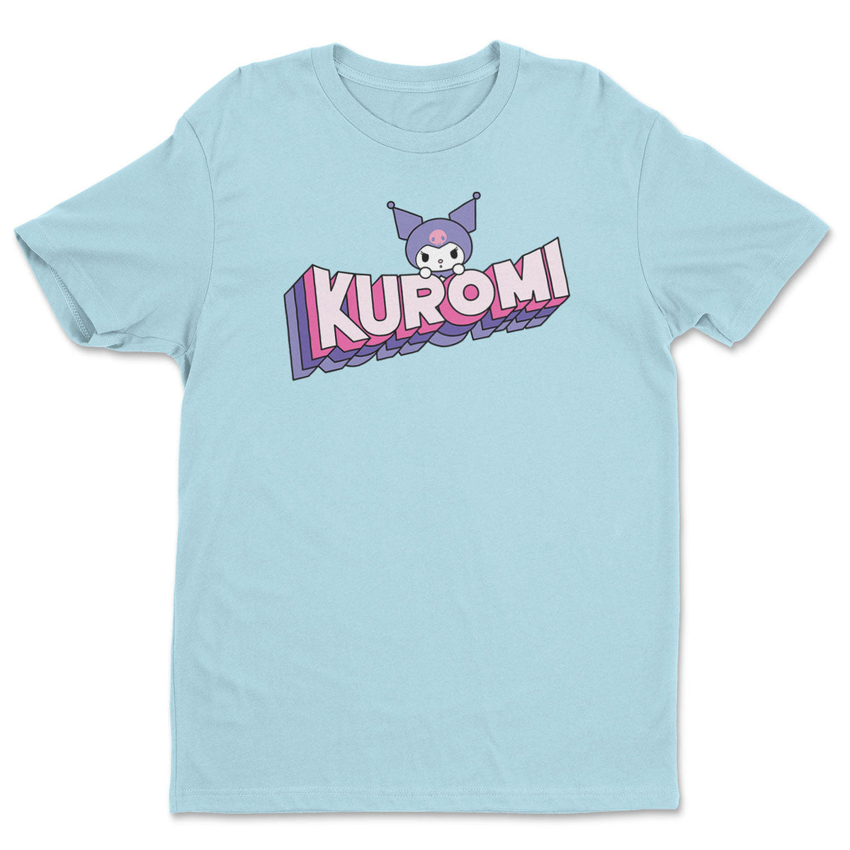 Kuromi Retro Pop Logo T-Shirt – T-shirt