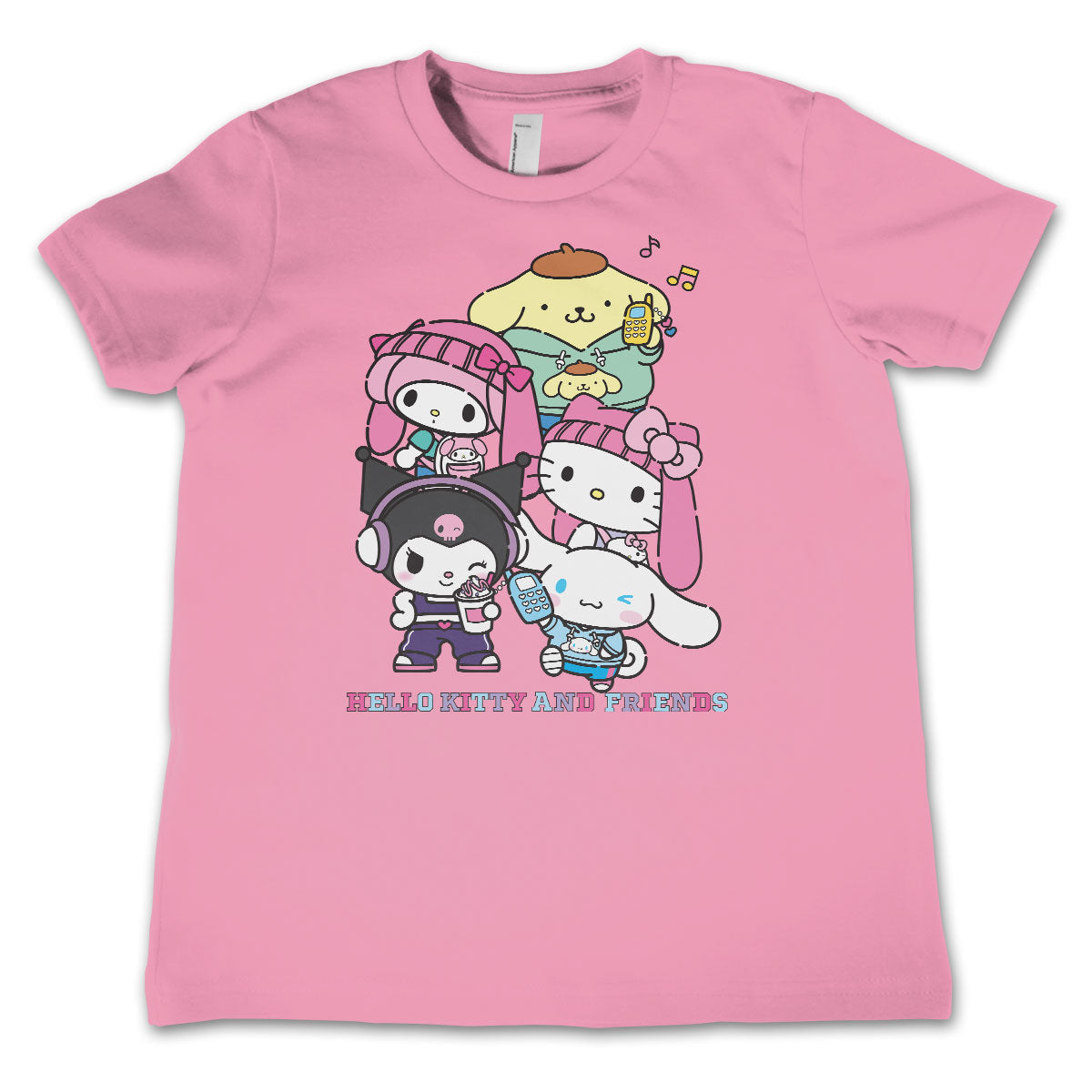 Hello Kitty and Friends Stacked Gang Kids Tee – T-shirt enfant