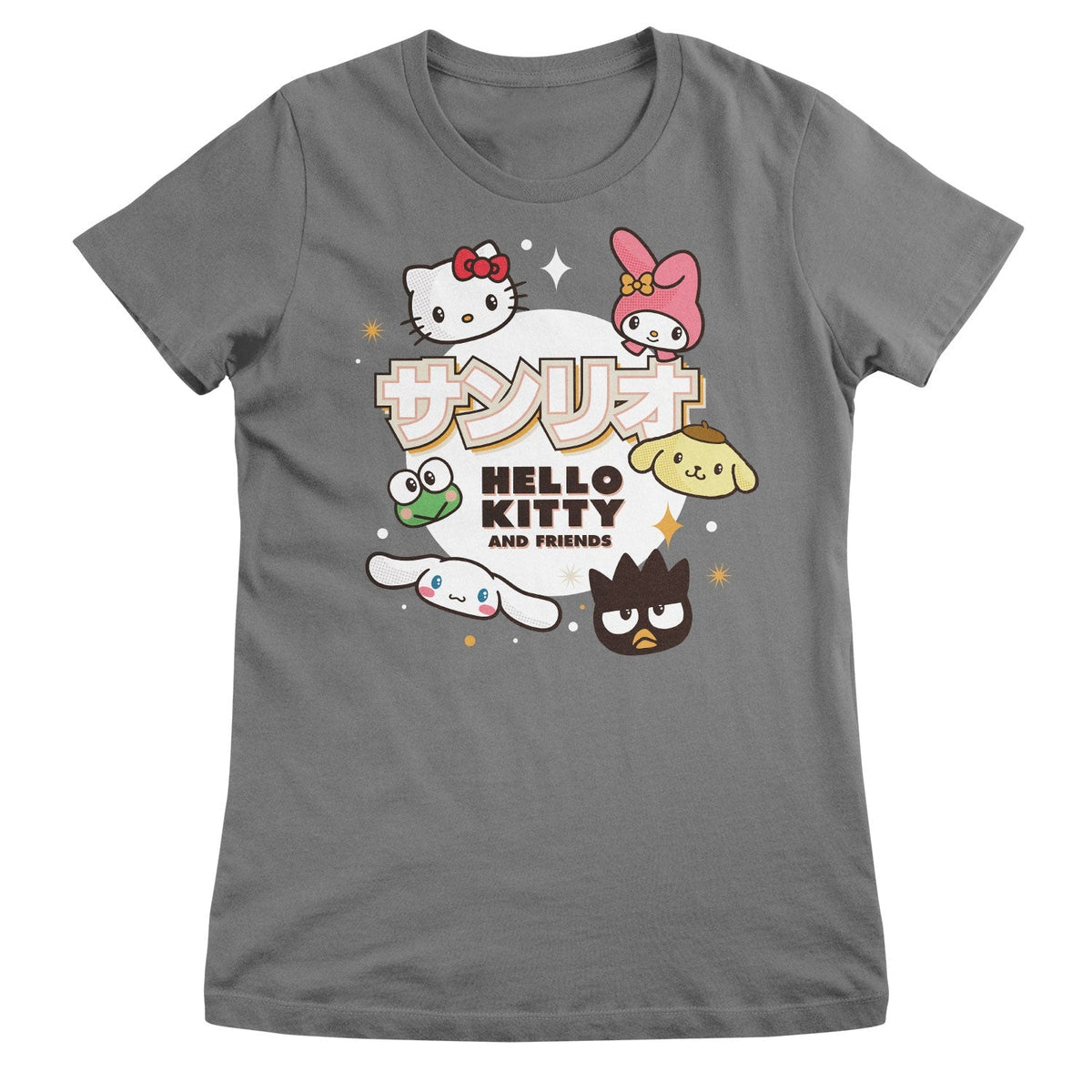 Hello Kitty and Friends Japanese Girly Tee – T-shirt femme