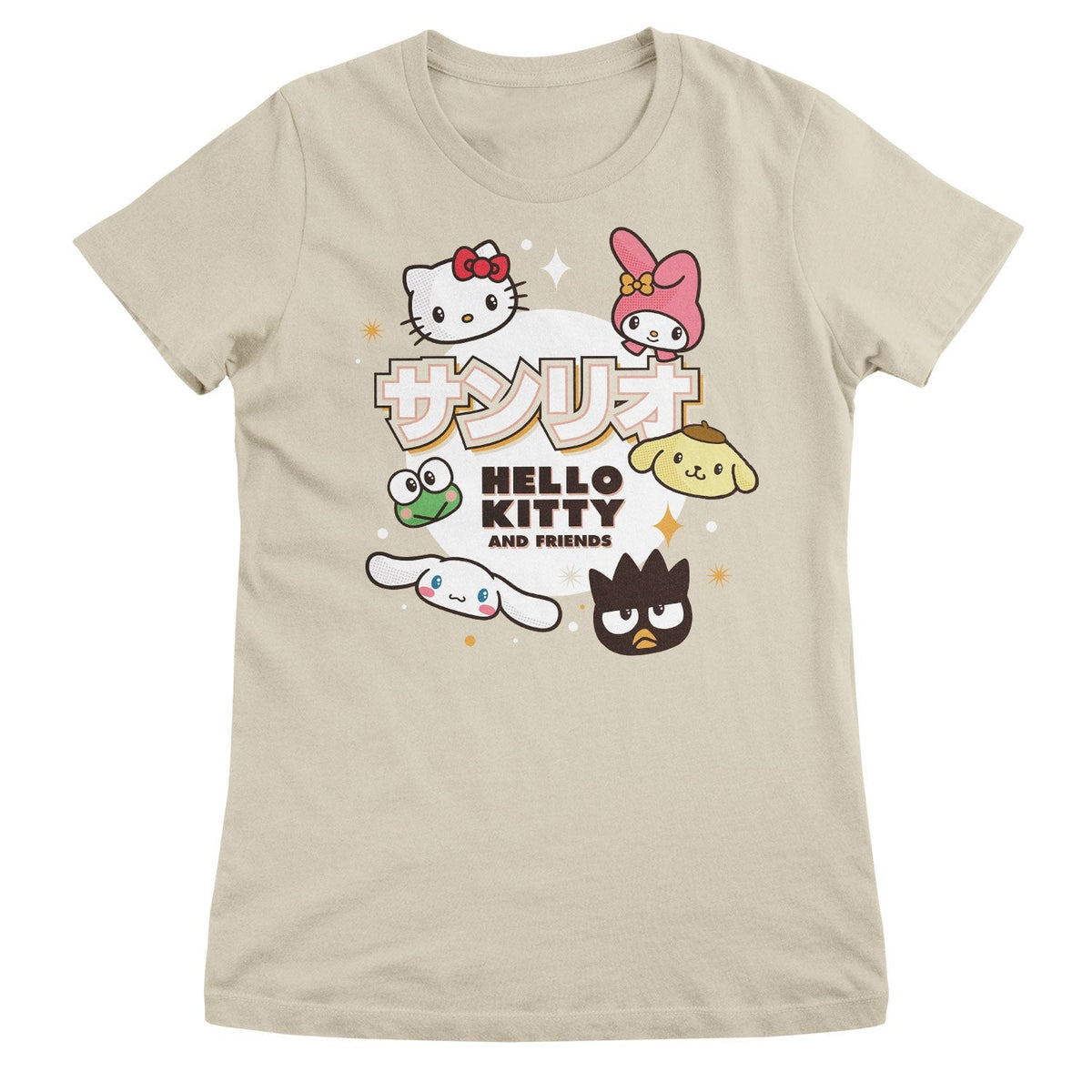Hello Kitty and Friends Japanese Girly Tee – T-shirt femme