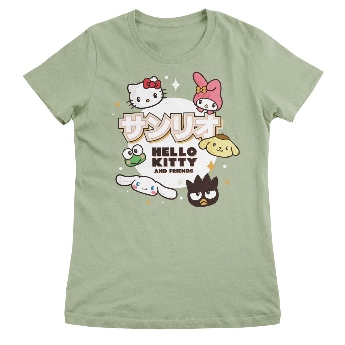 Hello Kitty and Friends Japanese Girly Tee – T-shirt femme