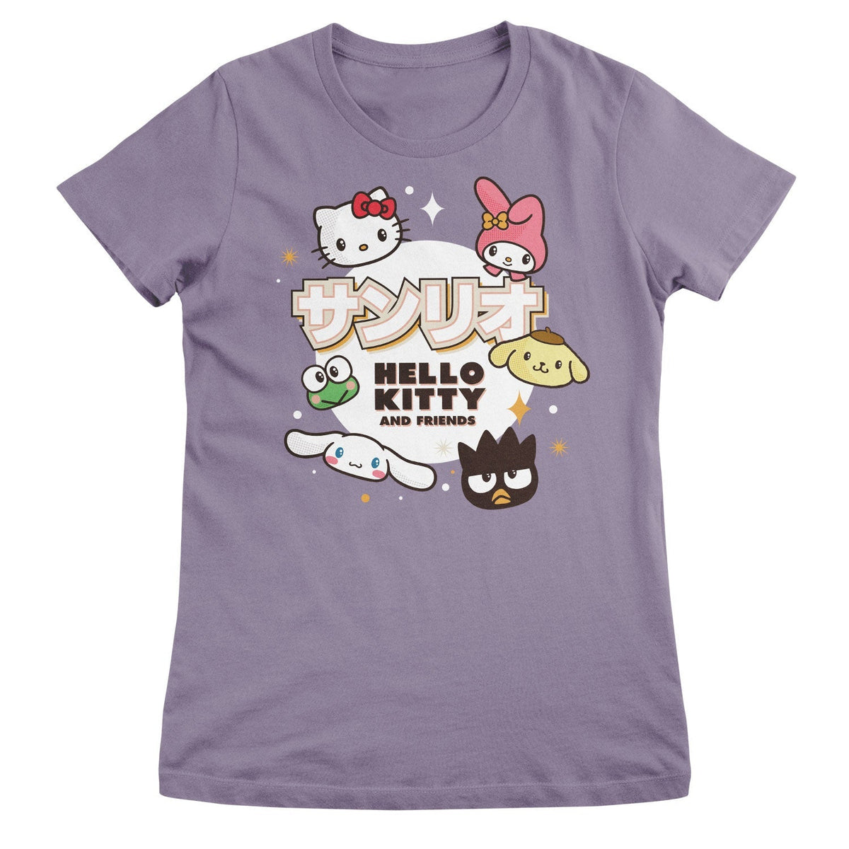 Hello Kitty and Friends Japanese Girly Tee – T-shirt femme