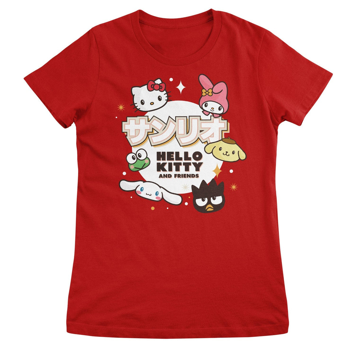 Hello Kitty and Friends Japanese Girly Tee – T-shirt femme
