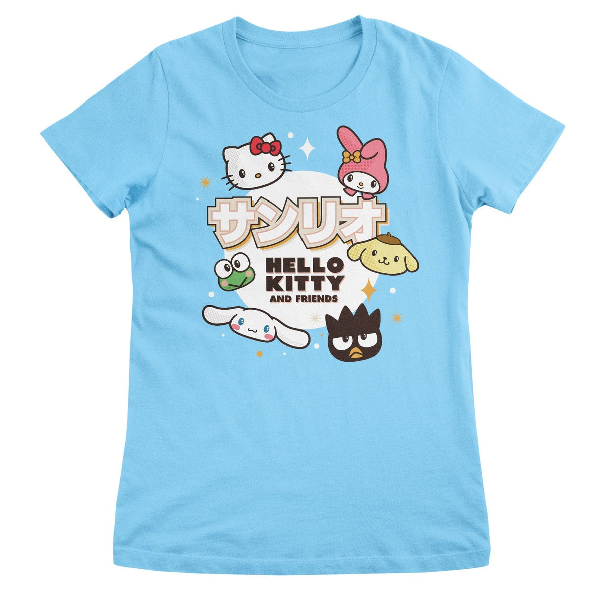 Hello Kitty and Friends Japanese Girly Tee – T-shirt femme