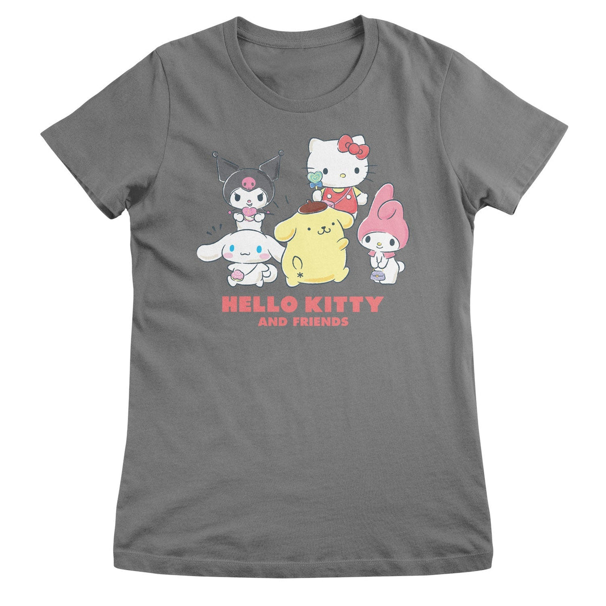 Hello Kitty and Friends Sketch Girly Tee – T-shirt femme