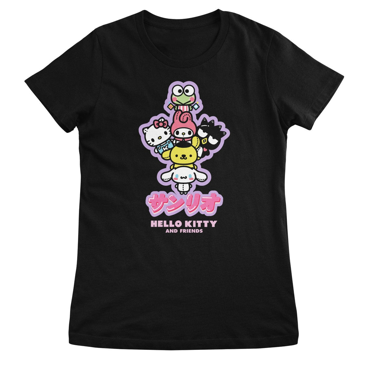 Hello Kitty and Friends Team-Up Girly Tee – T-shirt femme