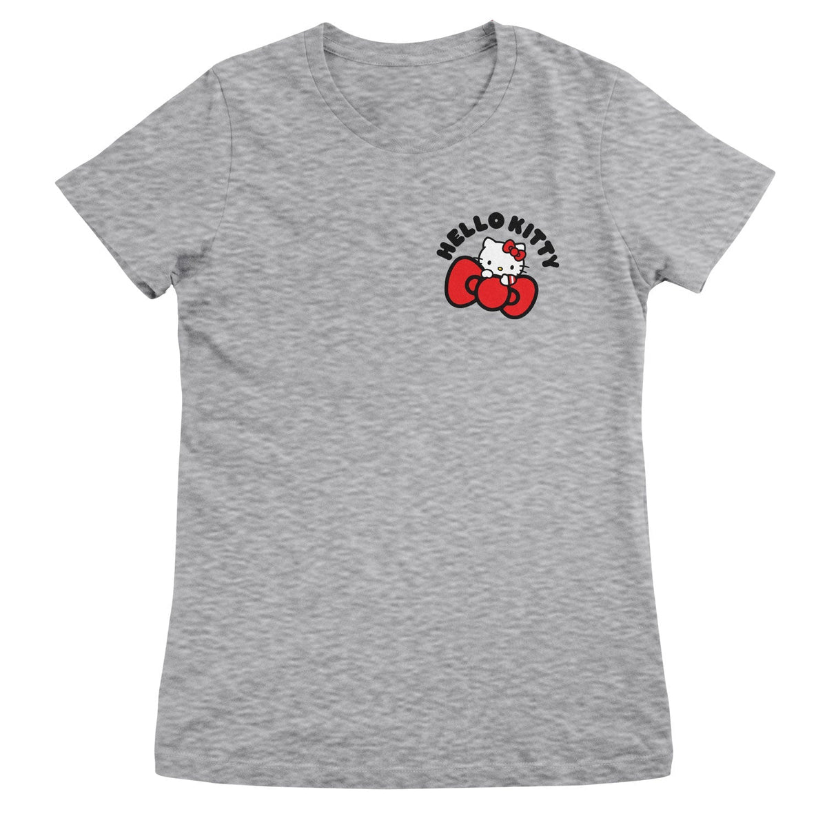 Hello Kitty Crest Bow Girly Tee – T-shirt femme
