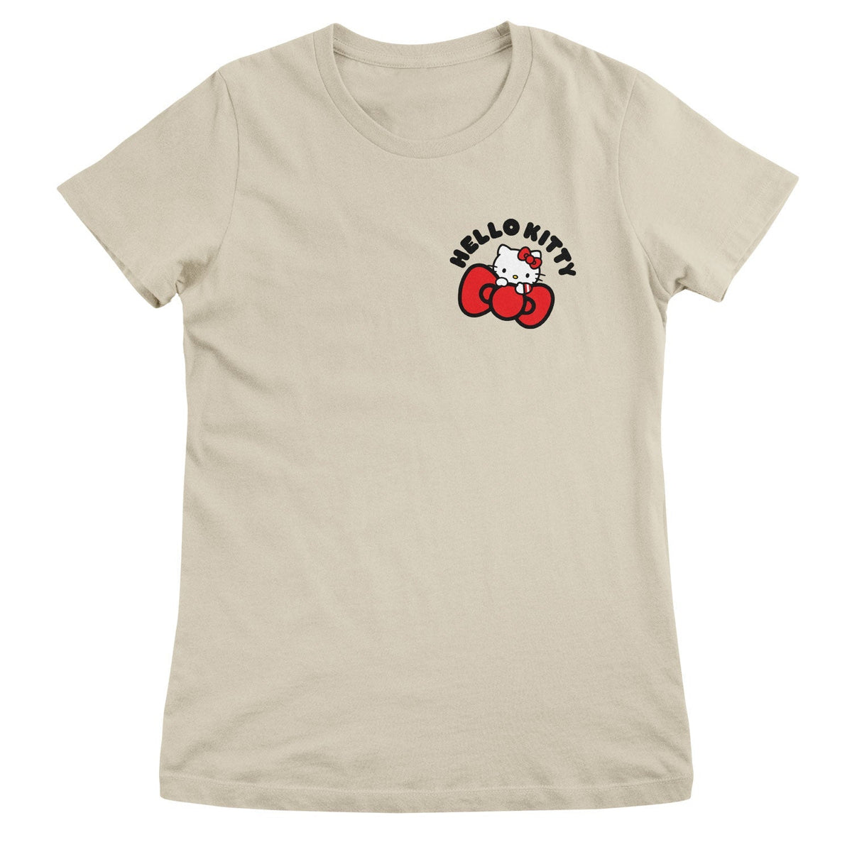 Hello Kitty Crest Bow Girly Tee – T-shirt femme