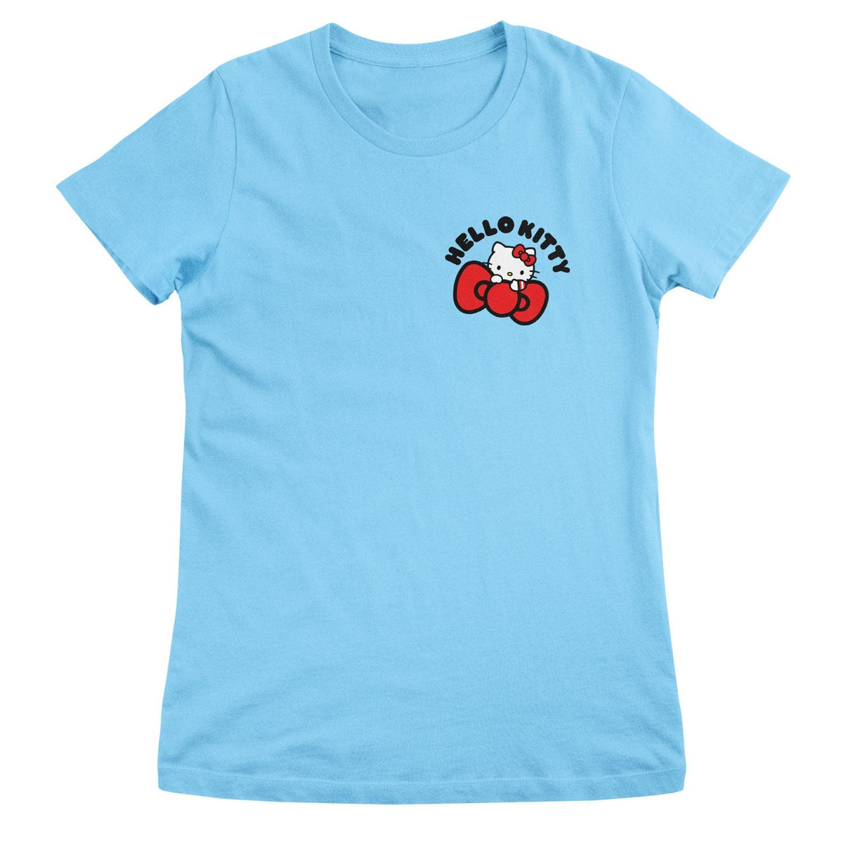 Hello Kitty Crest Bow Girly Tee – T-shirt femme