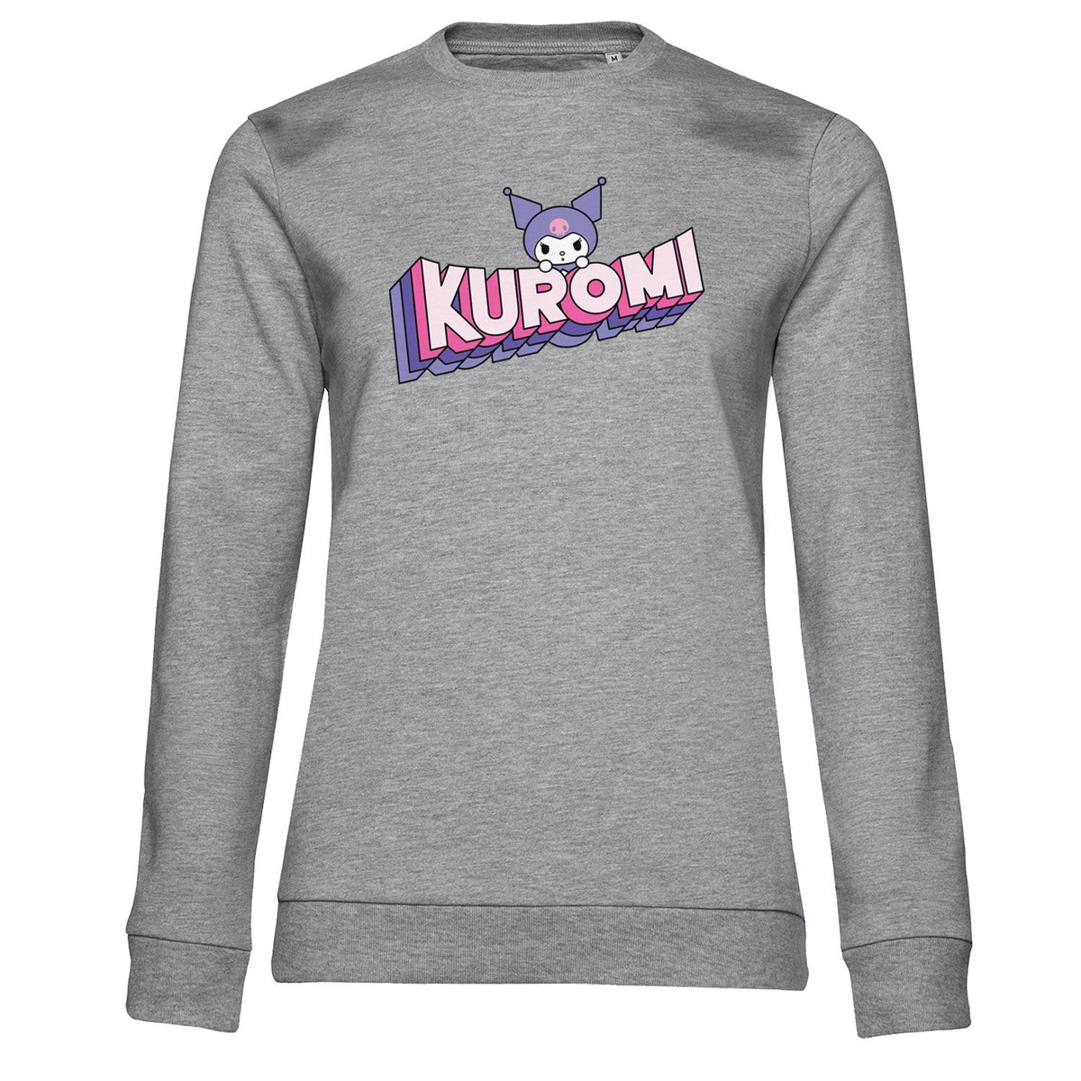 Kuromi Retro Pop Logo Girly Sweatshirt – Sweat femme