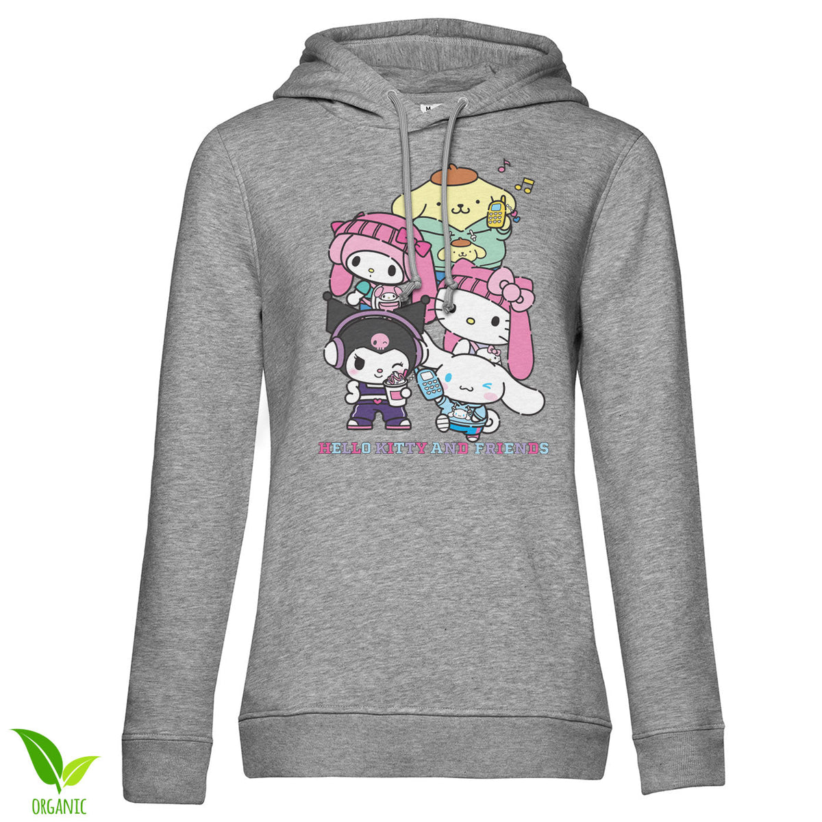 Hello Kitty and Friends Stacked Gang Girly Hoodie – Sweat à capuche femme
