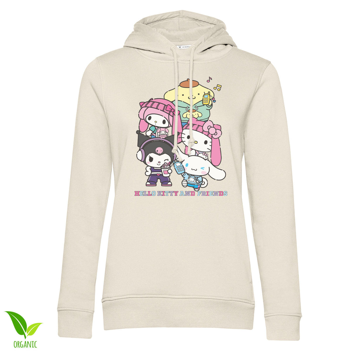 Hello Kitty and Friends Stacked Gang Girly Hoodie – Sweat à capuche femme
