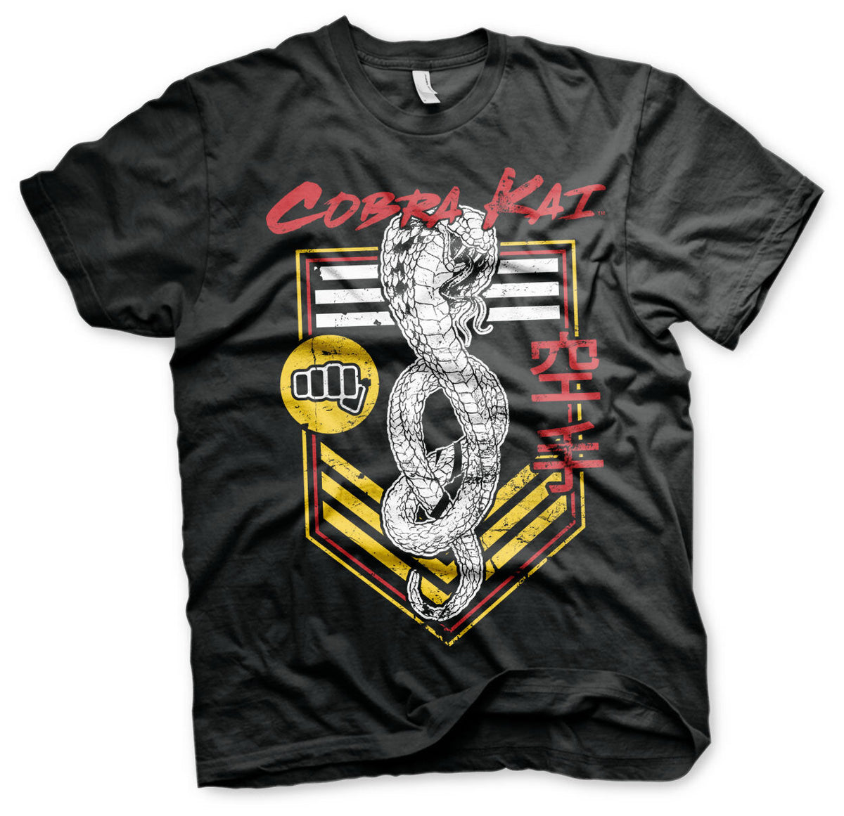 Cobra Kai Punch Patch T-Shirt – T-shirt