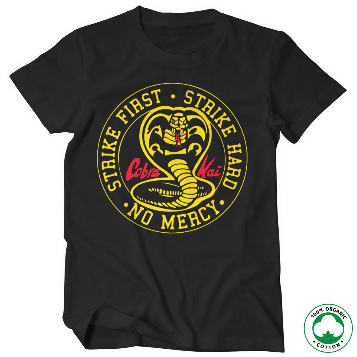 Cobra Kai Round Patch Organic T-Shirt – T-shirt bio