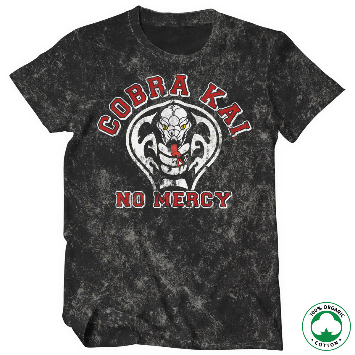 Cobra Kai - No Mercy Organic T-Shirt – T-shirt bio