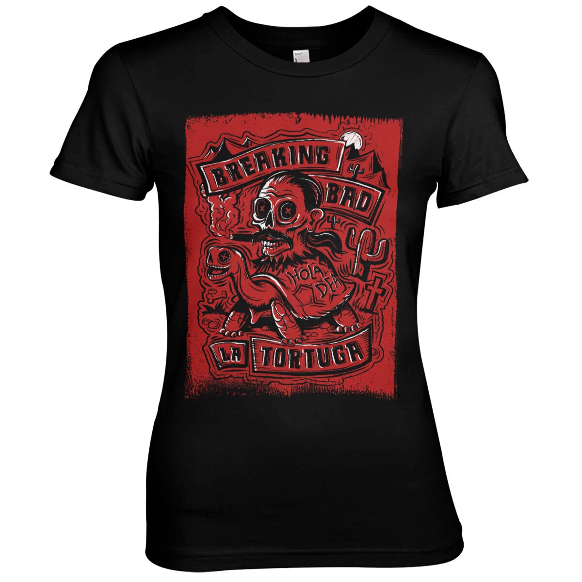 La Tortuga - Hola Death Girly Tee – T-shirt femme