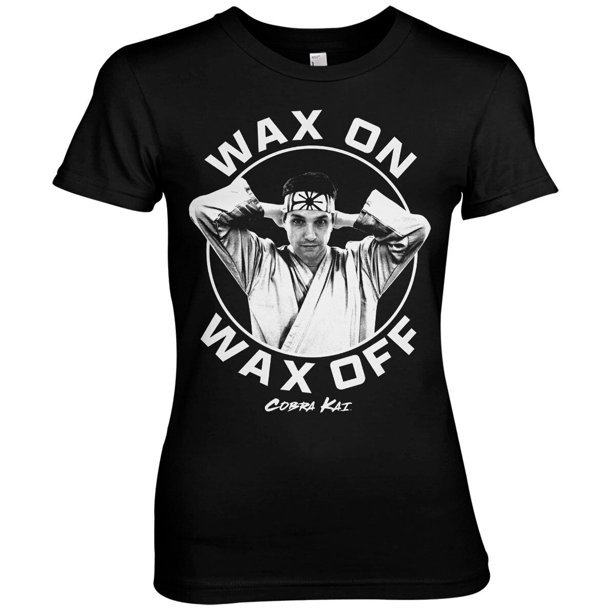 Wax On Wax Off Girly Tee – T-shirt femme