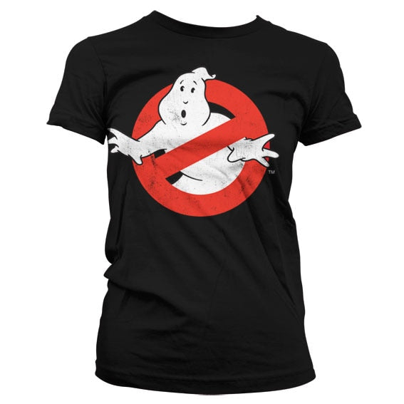 Ghostbusters (SOS Fantômes) Distressed Logo Girly T-Shirt – T-shirt femme