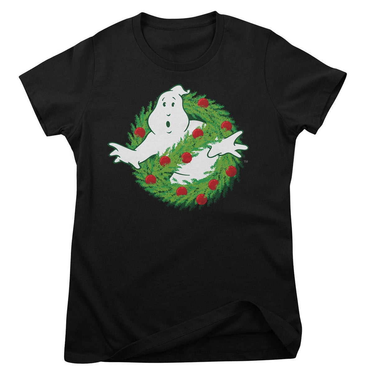 Ghostbusters (SOS Fantômes) Christmas Logo Girly Tee – T-shirt femme
