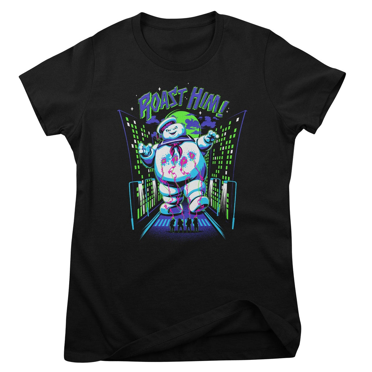 Ghostbusters (SOS Fantômes) - Roast Him Girly Tee – T-shirt femme