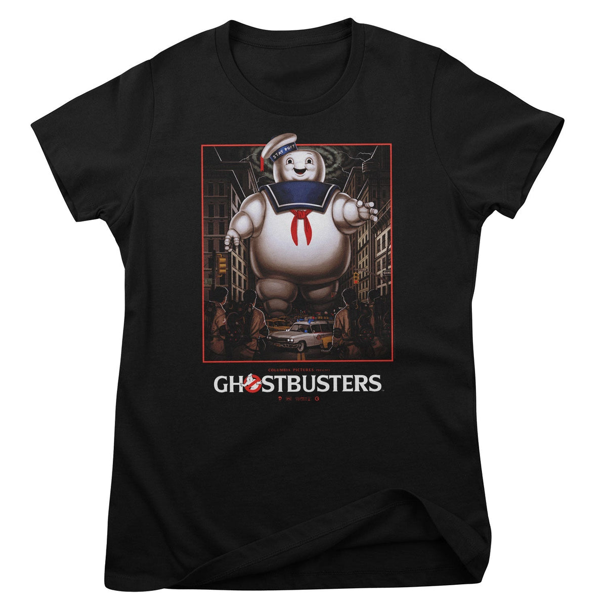 SOS Fantômes - Stay Puft Marshmallow Man Poster Girly Tee – T-shirt femme