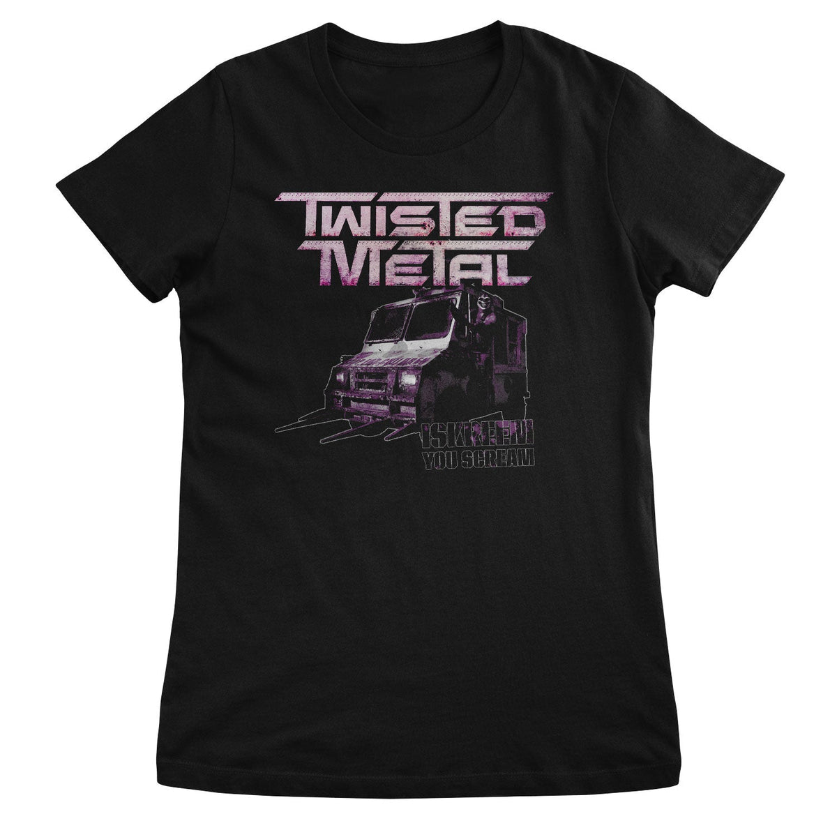 Twisted Metal - Ice Cream Truck Girly Tee – T-shirt femme