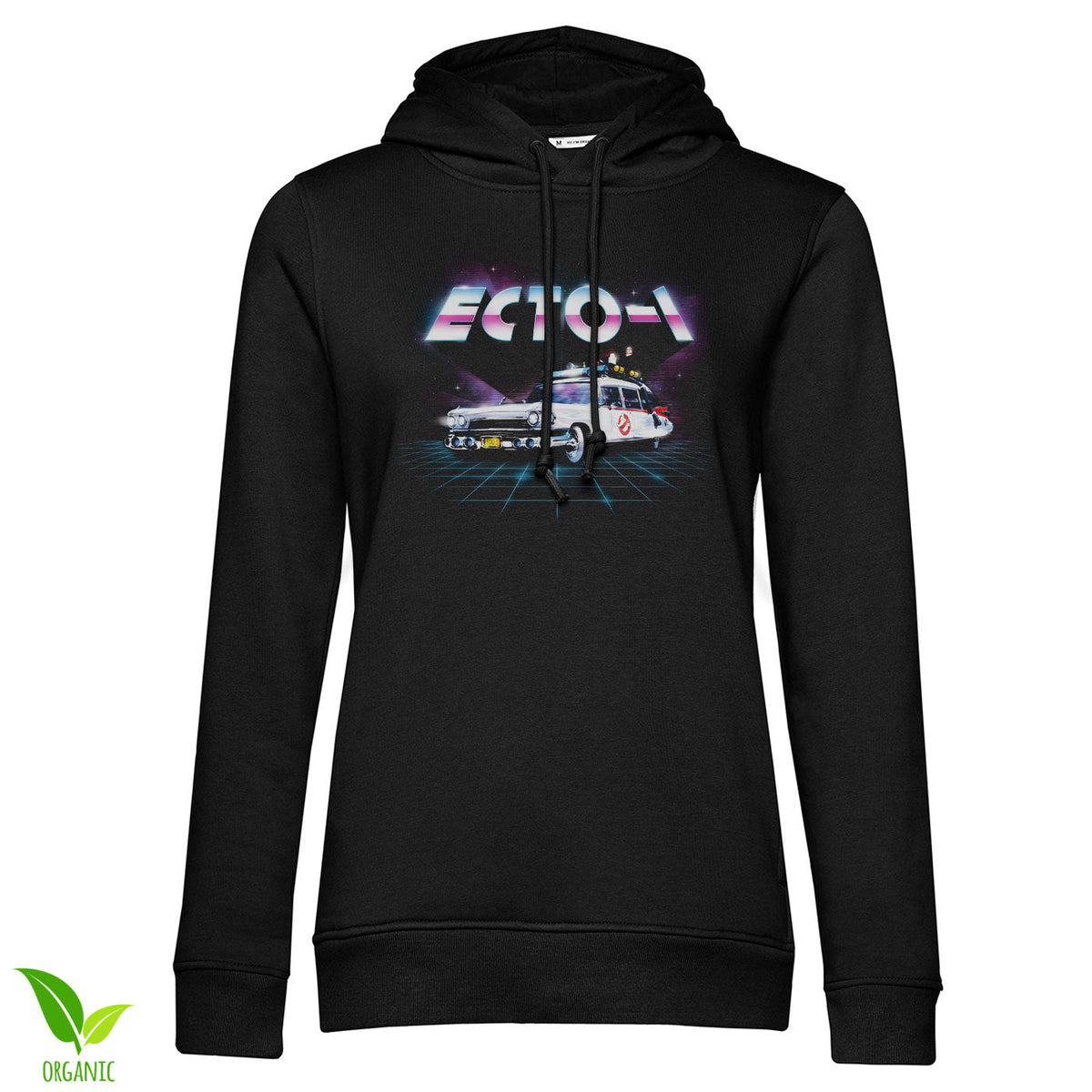 SOS Fantômes - ECTO-1 80's Neon Grid Girly Hoodie – Sweat à capuche femme