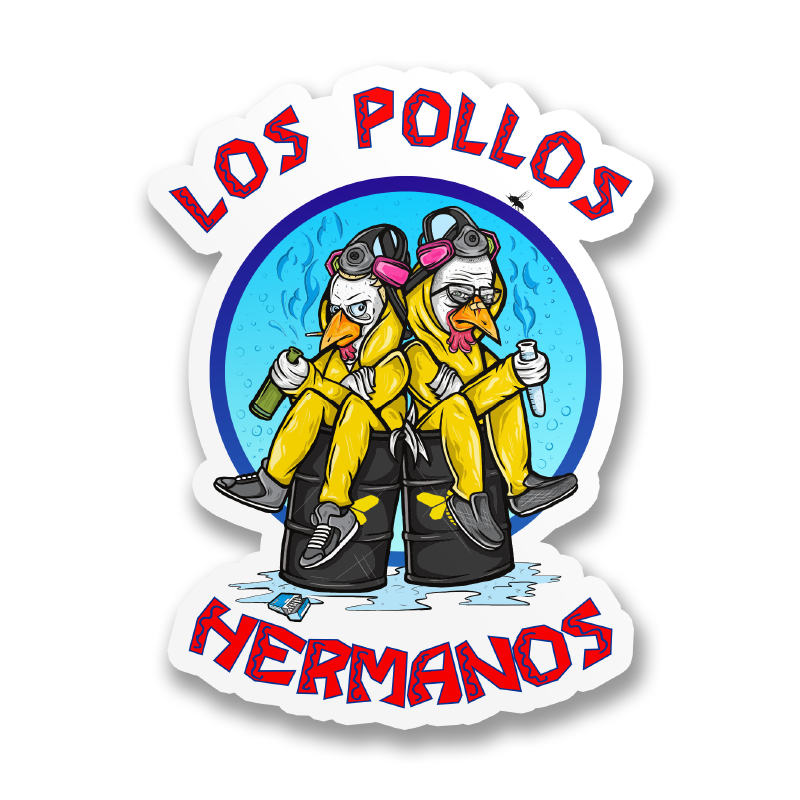 Walter & Jesse Hermanos Sticker – Sticker
