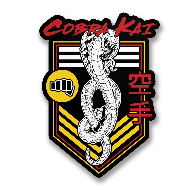 Cobra Kai Punch Patch Sticker – Sticker
