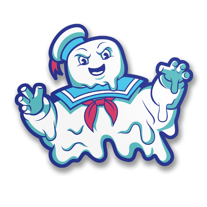 SOS Fantômes - Marshmallow Man Sticker – Sticker