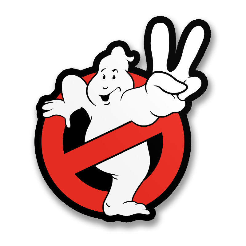 Ghostbusters (SOS Fantômes) 2 Logo Sticker – Sticker