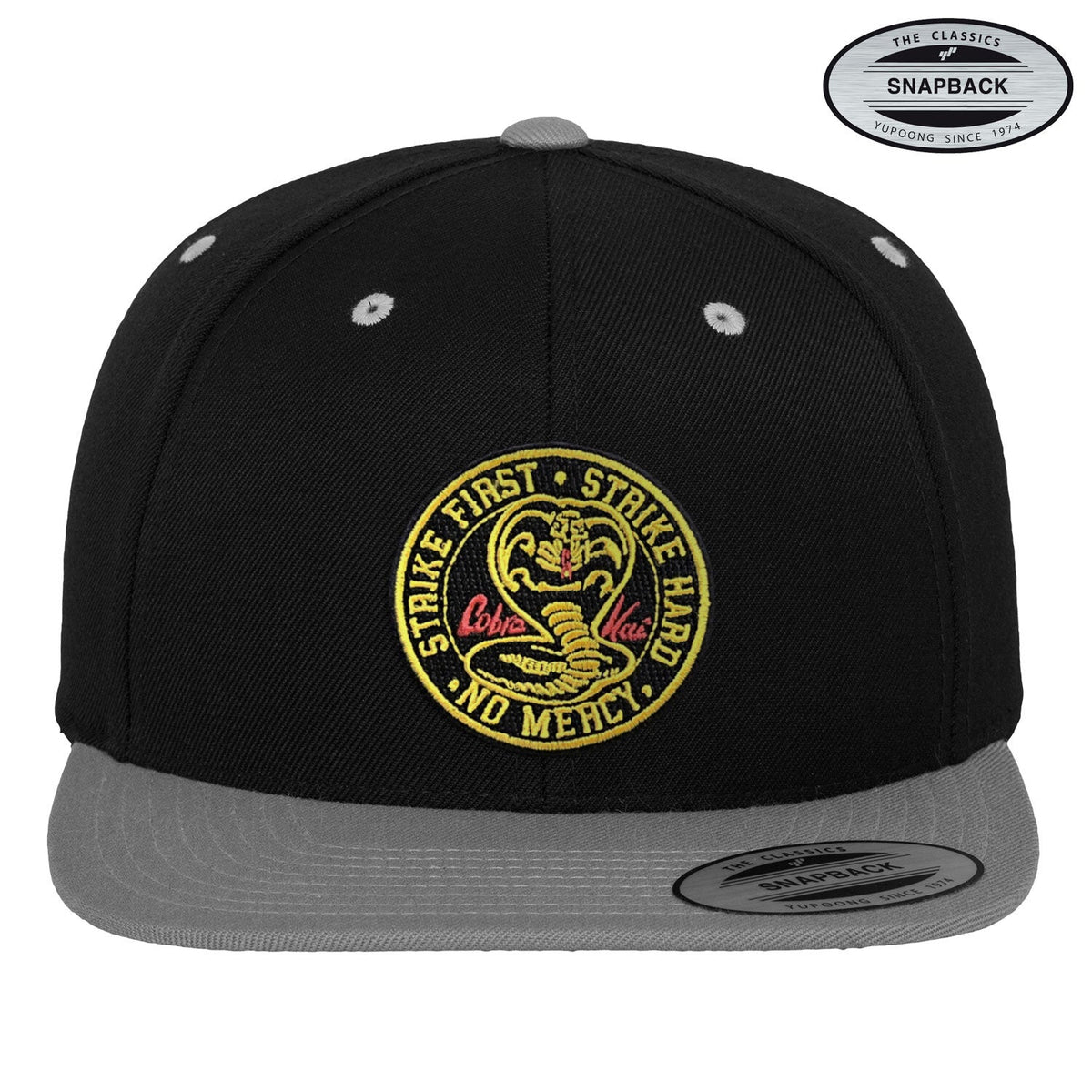 Cobra Kai Patch Premium Snapback Cap – Casquette snapback