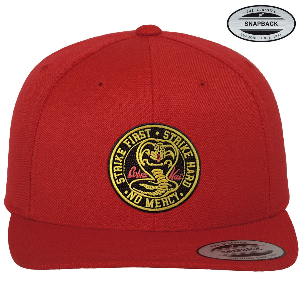 Cobra Kai Patch Premium Snapback Cap – Casquette snapback