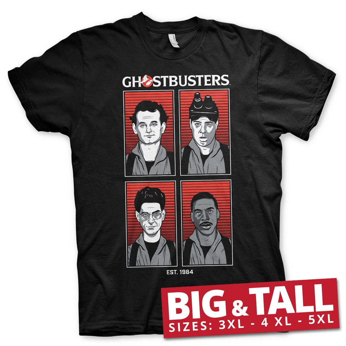 Ghostbusters (SOS Fantômes) Original Team Big & Tall T-Shirt – T-shirt grande taille