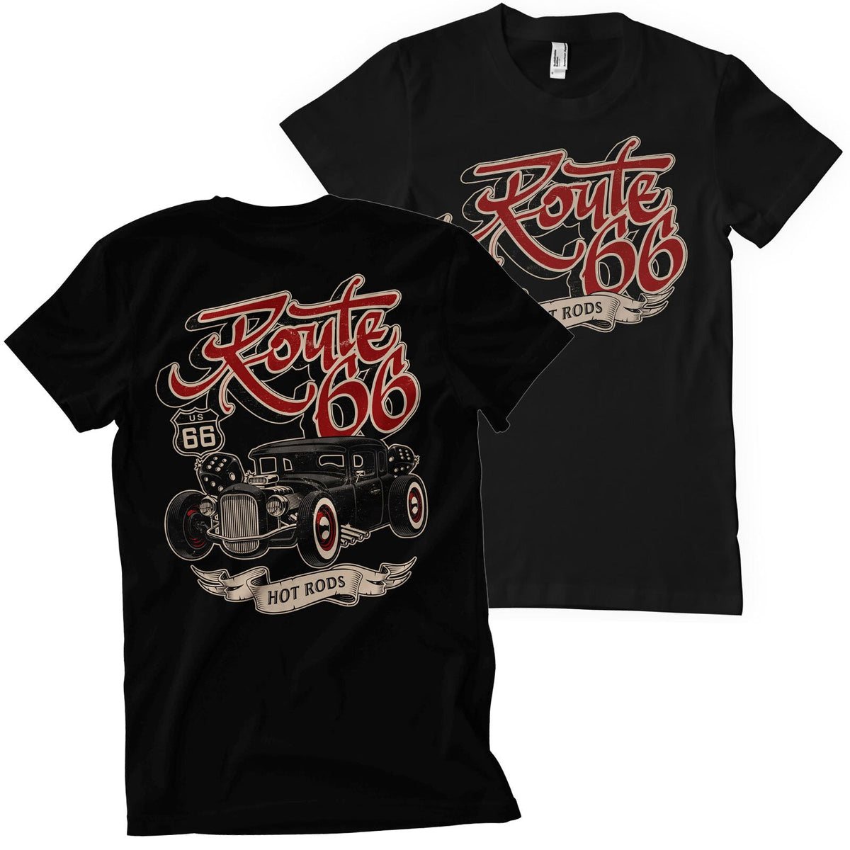 US 66 Hot Rods T-Shirt – T-shirt